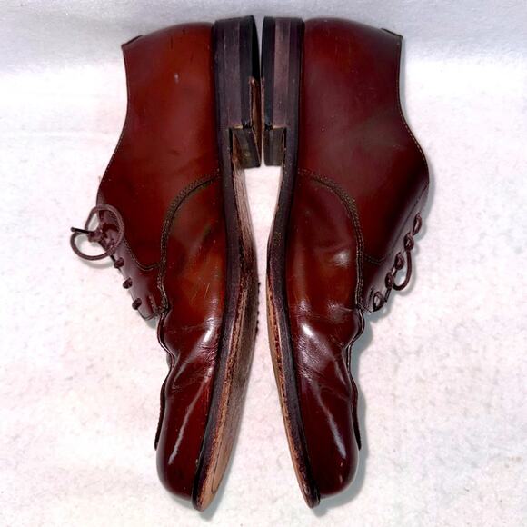 Men’s Cole Haan Mahogany Brown Leather Calhoun Dress Shoes Oxfords size 11 main image 5